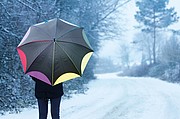 Rainbow umbrella