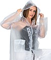 Raincoat in XL, PVC, transparent