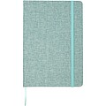 Ramona A5 cotton notebook, heather green