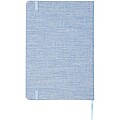 Ramona A5 cotton notebook, light blue