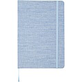 Ramona A5 cotton notebook, light blue