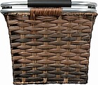 Rattan shopping basket