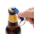 RCS recycled aluminum bottle and can opener, blue