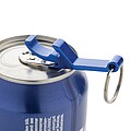RCS recycled aluminum bottle and can opener, blue