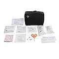 RCS recycled nubuck PU pouch first aid set, black