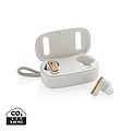 RCS recycled plastic & FSC® bamboo TWS earbuds