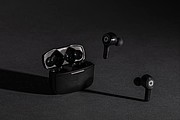 RCS recycled plastic Swiss Peak ANC TWS earbuds
