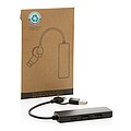 RCS recycled plastic USB hub with dual input