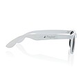 RCS recycled PP plastic sunglasses, white