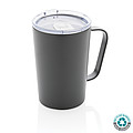 RCS Recycled stainless steel modern vacuum mug with lid