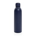 RCS Recycled stainless steel vacuum bottle 500ML, navy
