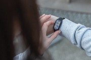 RCS recycled TPU activity watch 1.47 screen with HR