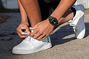RCS recycled TPU Fit Watch round