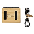 RCS Rplastic speaker with FSC® bamboo 5W wireless