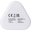Rebel earbuds with recycled plastic storage box, white