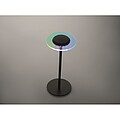 Rechargeable iron table lamp, black