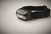 Rechargeable LED head torch, black