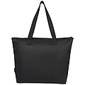 Reclaim GRS recycled two-tone zippered tote bag 15L