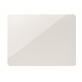 Rectangular magnet in PVC, white