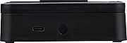 Recycled ABS 3-in-1 wireless charger Elias, black
