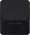 Recycled ABS 3-in-1 wireless charger Elias, black