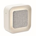 Recycled ABS and RPET LED alarm clock