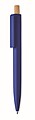 Recycled ABS ball pen, royal blue