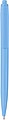 Recycled ABS ballpen Gerald, light blue