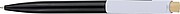 Recycled ABS ballpen Zian, black