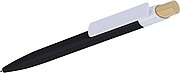 Recycled ABS ballpen Zian, black