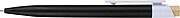 Recycled ABS ballpen Zian, black