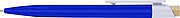 Recycled ABS ballpen Zian, cobalt blue