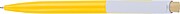 Recycled ABS ballpen Zian, yellow