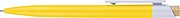 Recycled ABS ballpen Zian, yellow