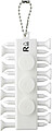 Recycled ABS golf tee set Aveline, white
