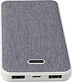 Recycled ABS power bank Tovi, white