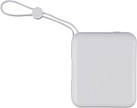 Recycled ABS powerbank Jona, white