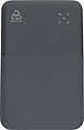 Recycled ABS powerbank Tavi, black