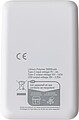 Recycled ABS powerbank Tavi, white