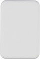 Recycled ABS wireless charger powerbank Miren, white