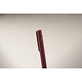 Recycled aluminium ball pen, burgundy