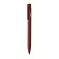 Recycled aluminium ball pen, burgundy