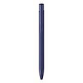 Recycled aluminium ball pen, royal blue