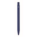 Recycled aluminium ball pen, royal blue