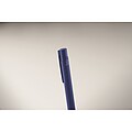 Recycled aluminium ball pen, royal blue