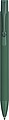 Recycled aluminium ballpen Gladys, green