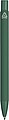 Recycled aluminium ballpen Gladys, green