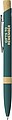 Recycled aluminium ballpen, green