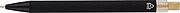 Recycled aluminium ballpen Kira, black