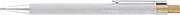 Recycled aluminium ballpen Kira, white